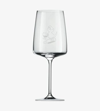 Verre en cristal "Vinodino II" (verre à vin) 1