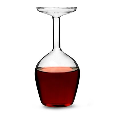 Umgedrehtes Weinglas 375ml