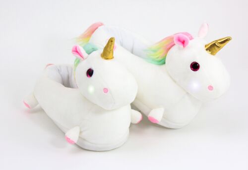 Unicorn Slippers LED (Childs)