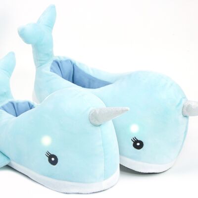 Narwhal LED Slippers (ADULT)