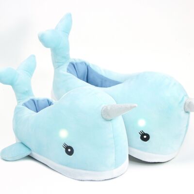 Narwhal LED Slippers (CHILDS)
