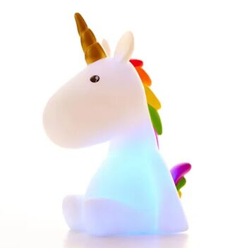 Veilleuse Licorne rechargeable 2