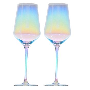 Verre à vin arc-en-ciel
Lot de 2 1