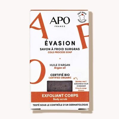 Savon surgras bio - Evasion - Exfoliant - 100g