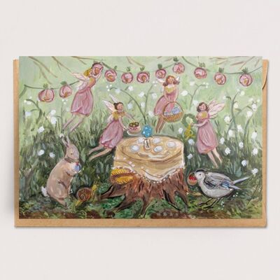 Fairy Tea Card
