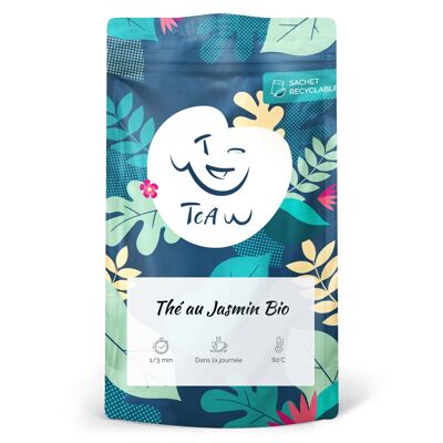 Organic jasmine tea (Bulk bag: 100 g)