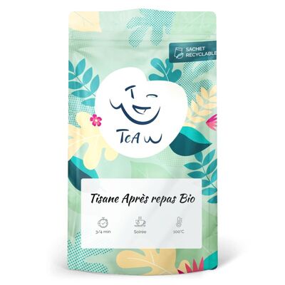 Organic after-meal herbal tea (Bulk bag: 50 g)
