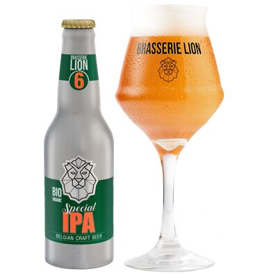bière bio - Brasserie Lion 6 - special ipa 6% alc.
