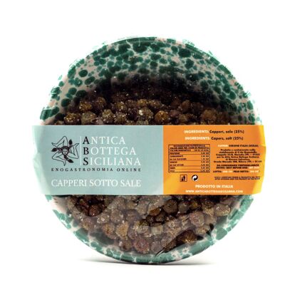 Ceramic cup with salted capers - 200 g