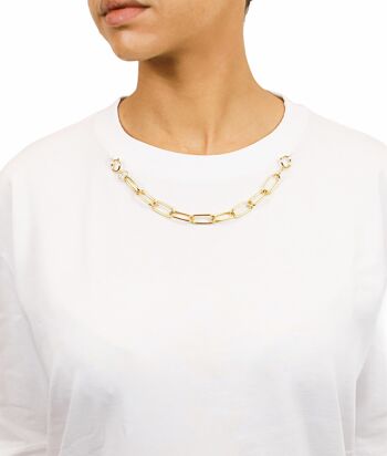 T-shirt  blanc & chainz arena or 2