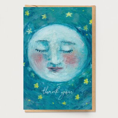 Thank You Moon Card
