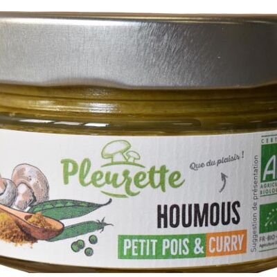 Houmous Petit Pois & Curry BIO - 180g