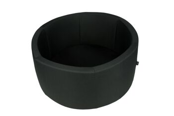 Ball-Pit Rond Noir 90X40cm (+200 Balles) 2