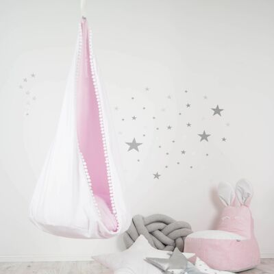 Hanging Cocoon Swing Pink Angel