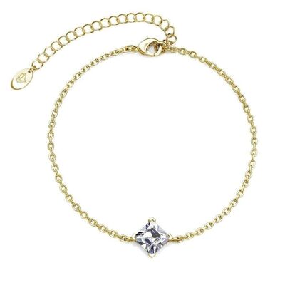Calle-Armband: Gold und Kristall2