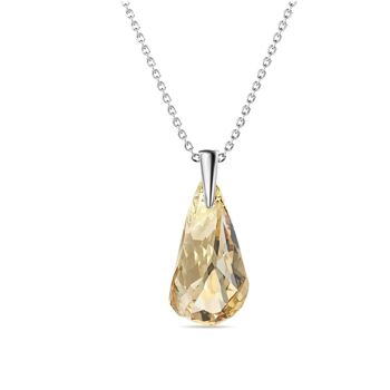 Pendentifs Comet Droplets : Argenté et Cristal 6