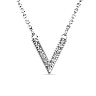 Victory Necklaces: Silver and Crystal