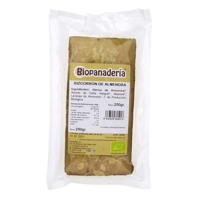 Bizcorrón de Almendra Ecológico 250g