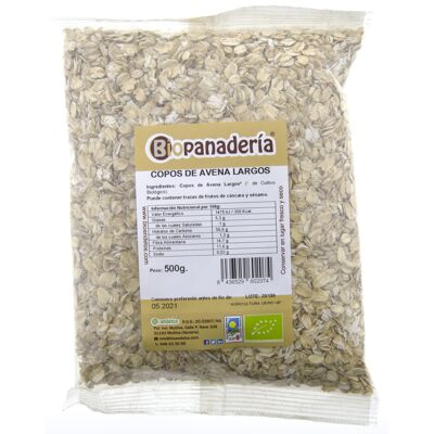 Copos de Avena Largos Ecológicos 500g