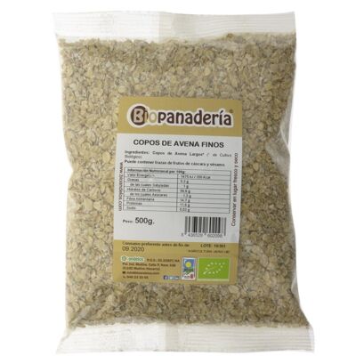 Copos de Avena Finos Ecológicos 500g