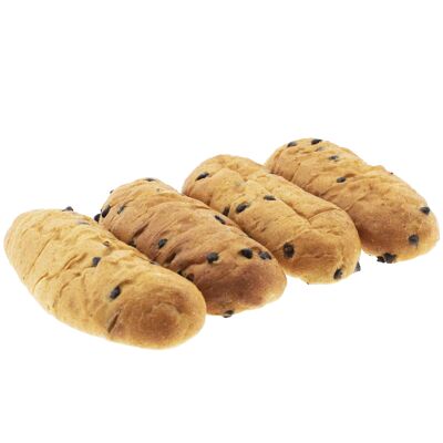 Bollos Brioche de Espelta Integral con Chocolate 250g (4x65g)