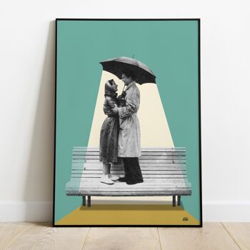 Under my umbrella - Affiche 30x40 cm 2