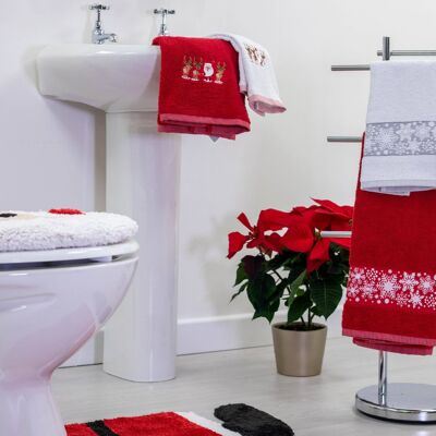 Christmas Snowflake Towels - 2 Pack