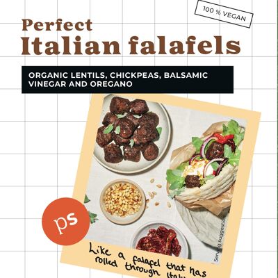 Perfect Italian falafels