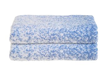 Serviettes de bain Kempton Ombre Bleu 3