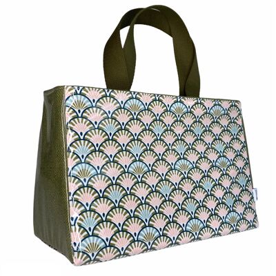 Bolsa térmica S, caqui “Art Déco”