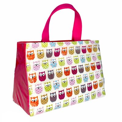 Cooler bag S, "Colorful owls"