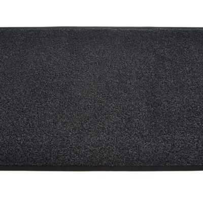 Bodenmatte mit Gummirücken Grau 40 x 60 cm