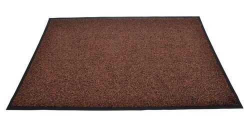 Rubber Backed Floor Mat Rust 60 x 90cm