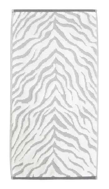 Serviettes de bain Zebra - Serviettes à imprimé animalier en coton de luxe 4