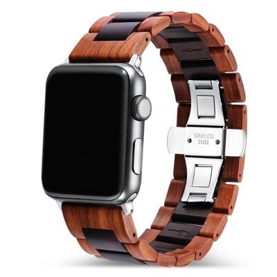 Bracelet Apple Watch - Bois de Santal