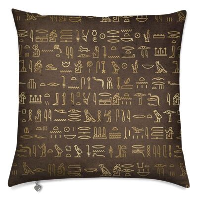Egyptian Hieroglyph pattern Luxury Cushions