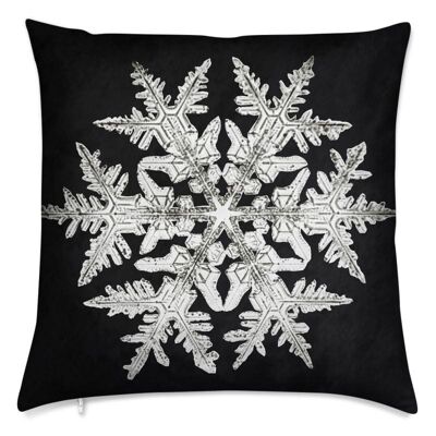 Snowflake image cushion