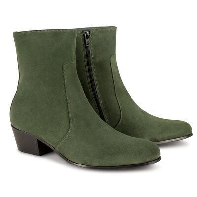 Green Forest Suede Cadogan