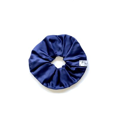Large Silk Scrunchie | Royal Blue