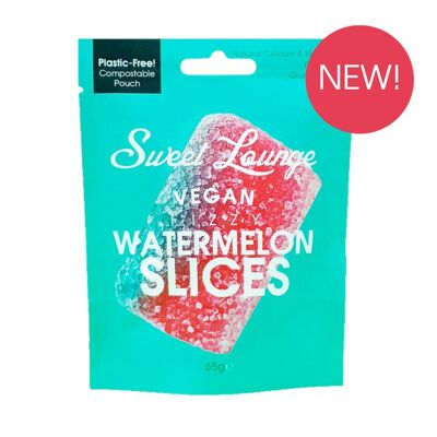 Vegan Fizzy Watermelon Slices