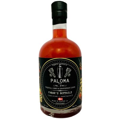 Fabar's organic paloma bottail