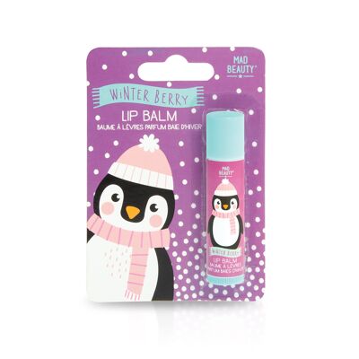 I Love Christmas Carded Lip Balm Penguin 12pc