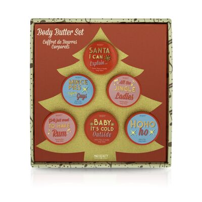 Jingle Ladies Body Butter Tree – 6pc