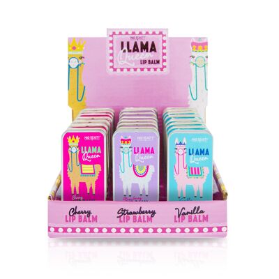 Llama Queen Lip Balm Slider Tins