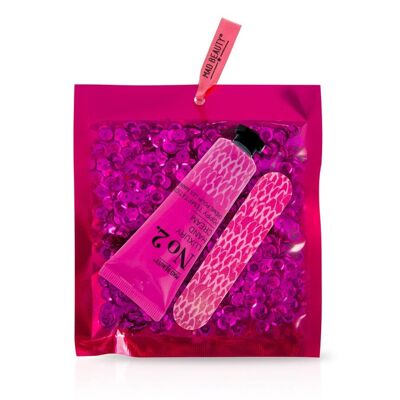 Pink Sequin Hand Care set 12pc