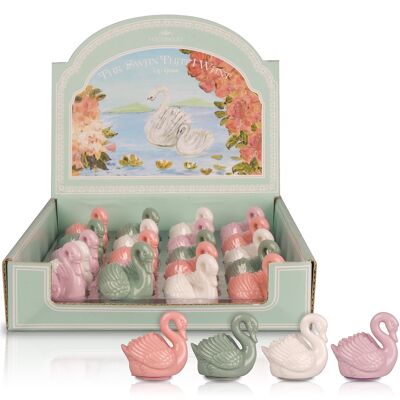 MAD Vintage Swan Lip Balm - 20 piece display