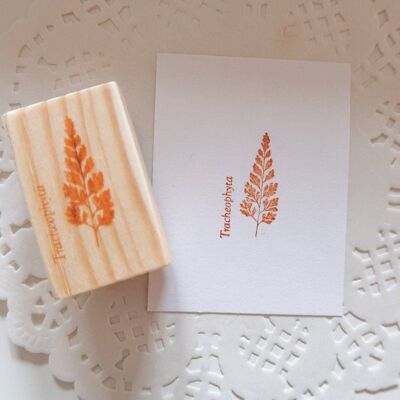 Fern Rubber Stamp, Note & Wish Rubber Stamp