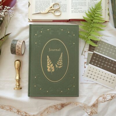 Fern Journal, A5 Dot Grid Journal 160gsm - Notebook