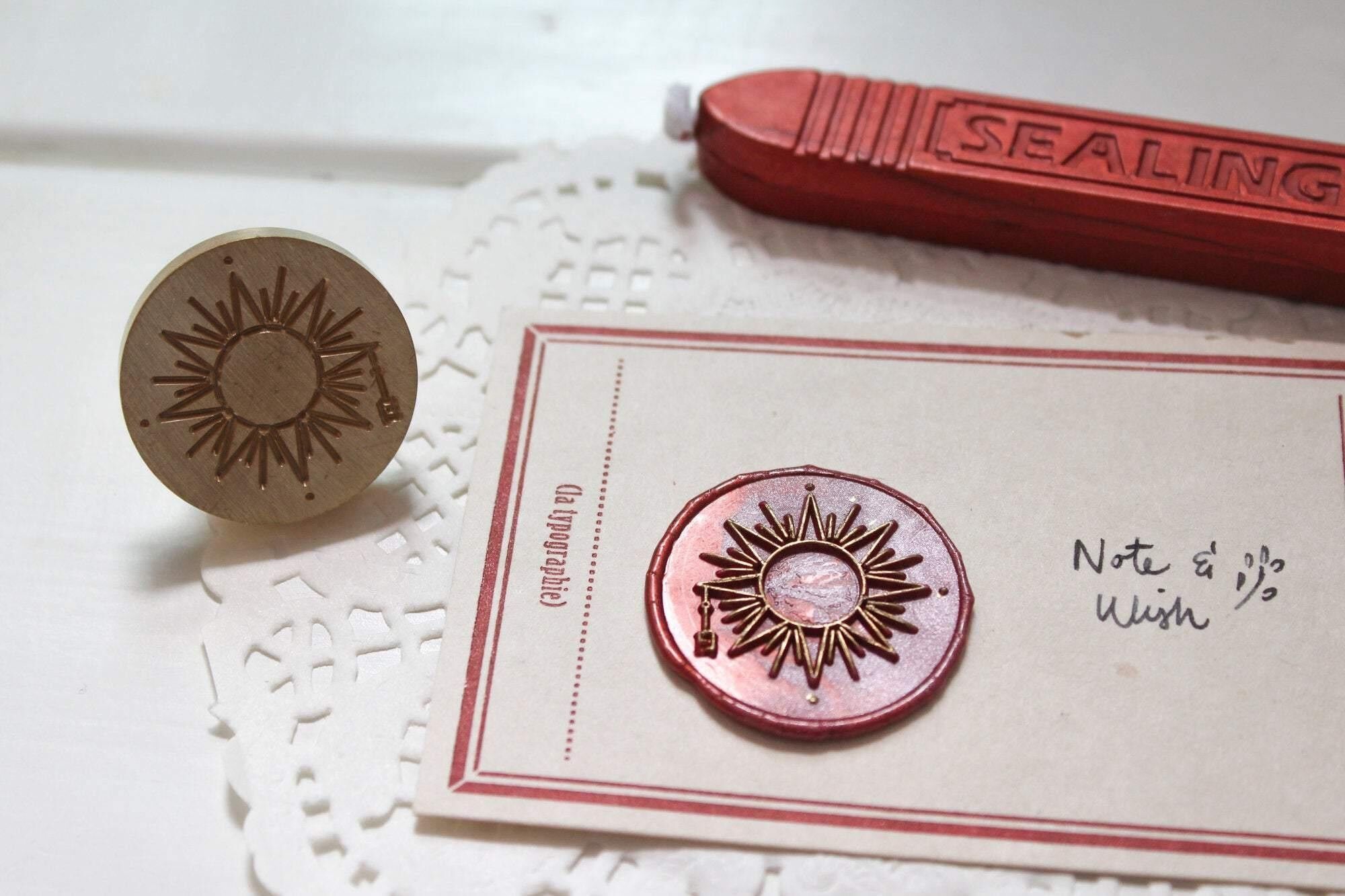 Buy wholesale Mystic Sun Wax Seal Stamp Note Wish Original Seal