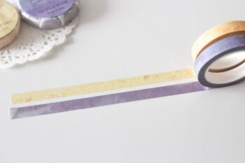 Buttermilk et Summer Sky Washi Set, Note & Wish Washi - Babeurre (Jaune) 2